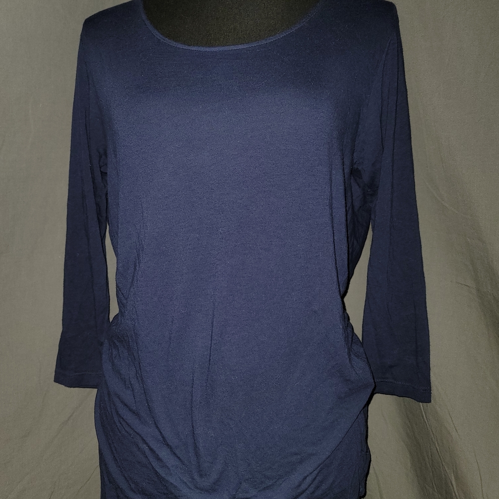 LA Made Midnight Blue Women's Blouse